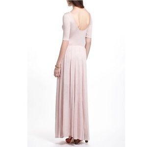 Bordeaux Scoop back Maxi Dress. Size S